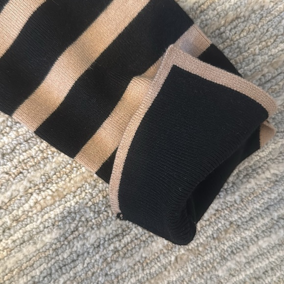 Mango gold button striped cardigan - Picture 6 of 9